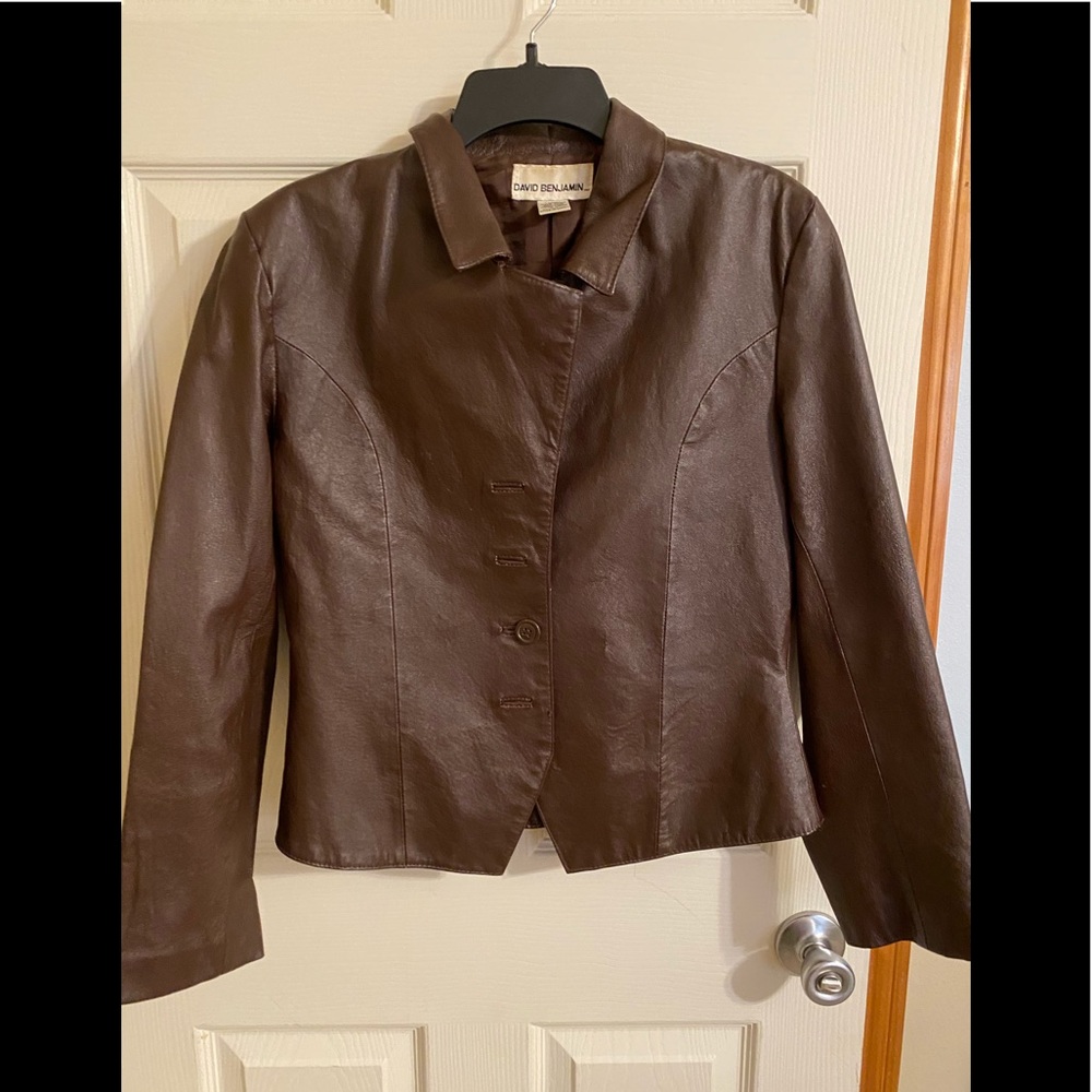 Leather jacket